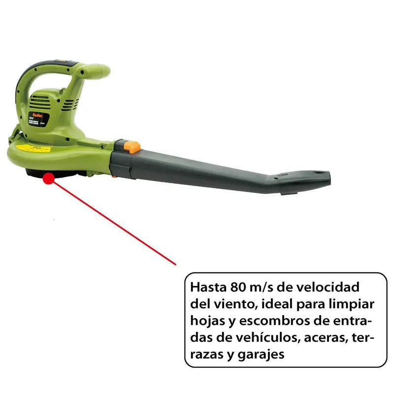 BAUKER Soplador Aspirador 1300 W 220 V