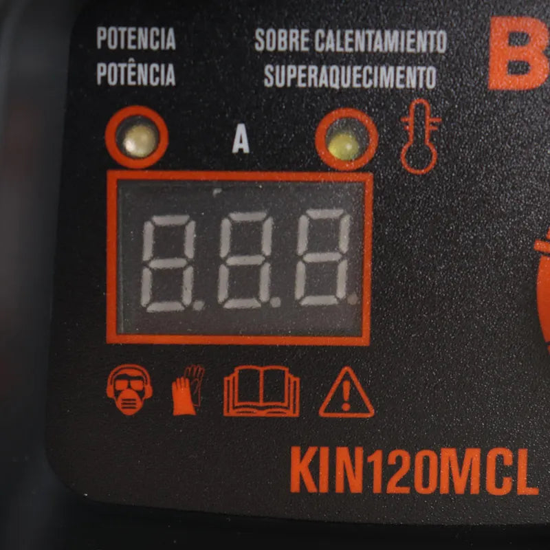 BAUKER Soldadora inverter 120 amp 220v