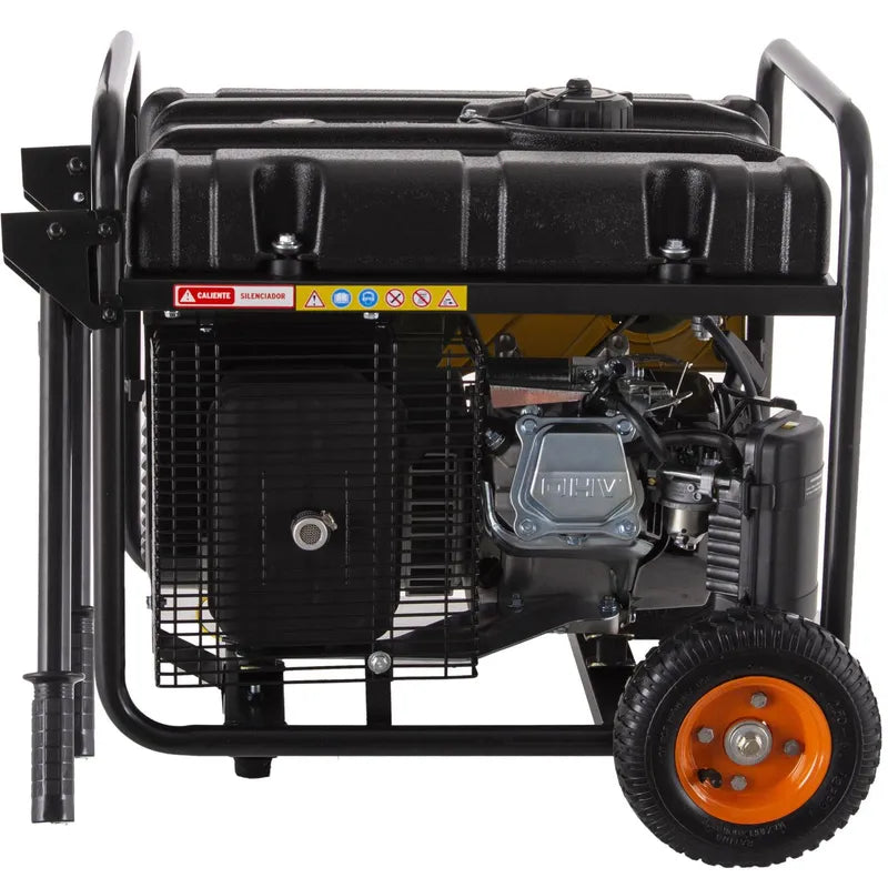 BAUKER Generador Eléctrico a Gasolina Partida Manual 3000 W 15 l