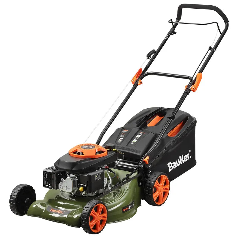 BAUKER Cortacésped con colector 146