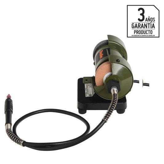BAUKER Esmeril de Banco Eléctrica 75 mm 120 W BG750