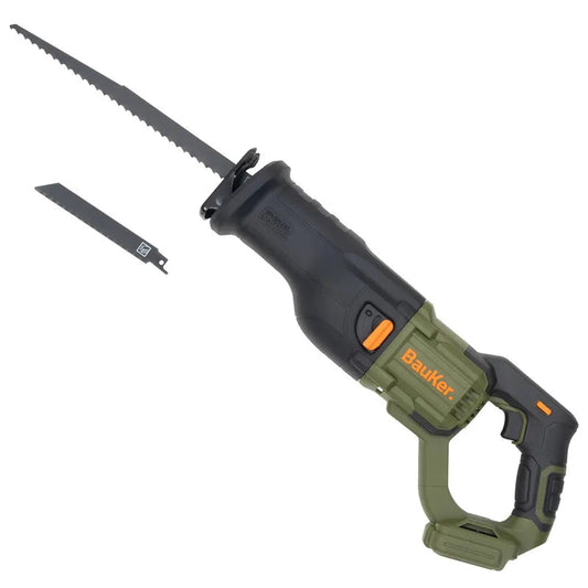 BAUKER Sierra Sable Inalámbrica 20 V Brushless sin Batería