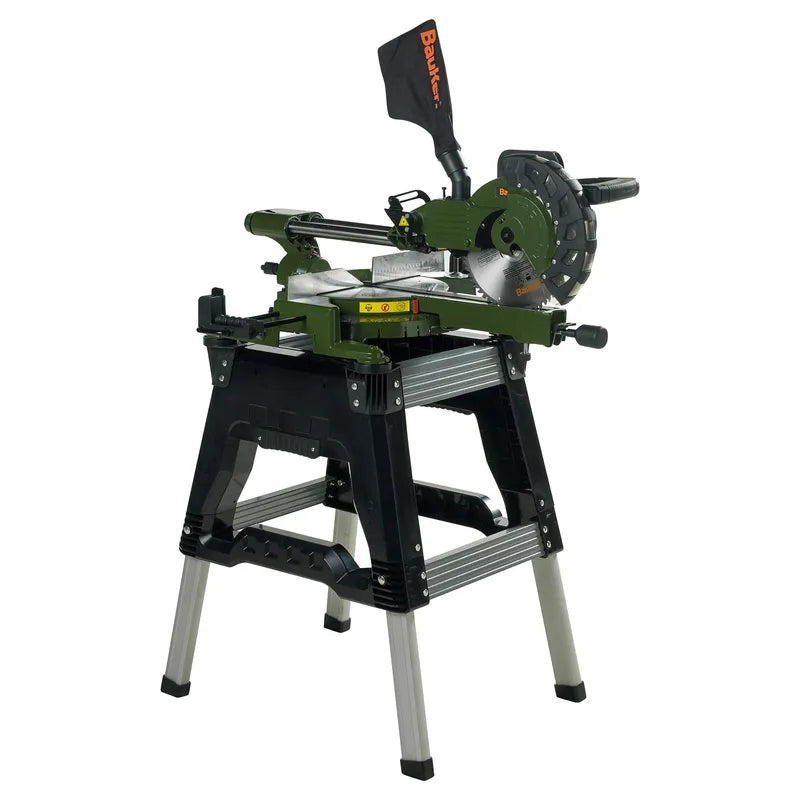 BAUKER Sierra ingleteadora eléctrica 10" 2000W