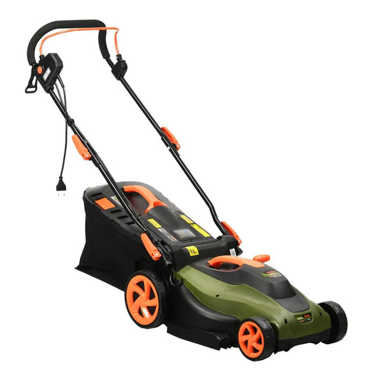 BAUKER Cortadora de pasto eléctrica 1600 W